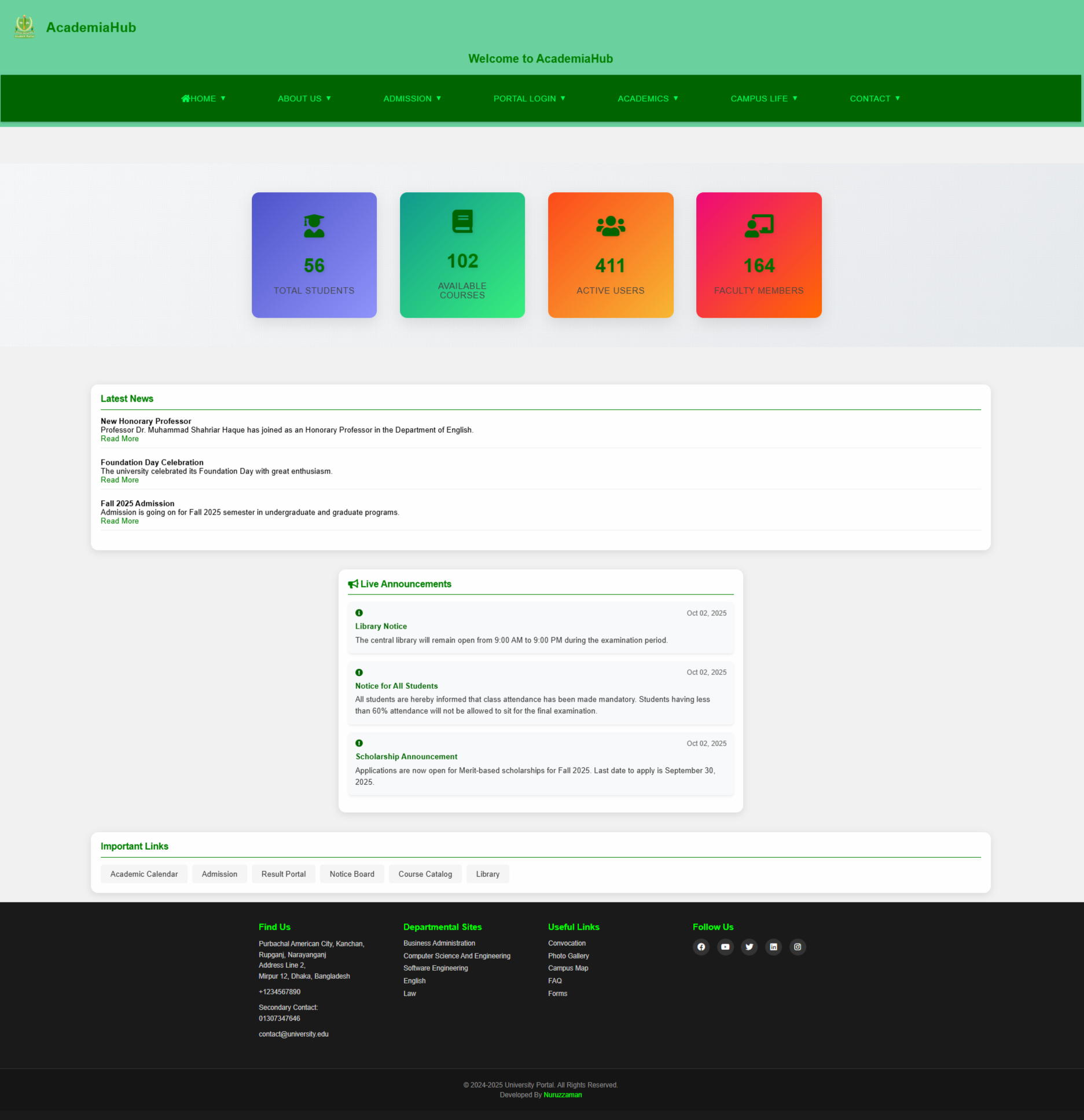 AcademiaHub Project